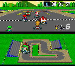 Super Mario Kart Alternate Tracks Screenshot 1